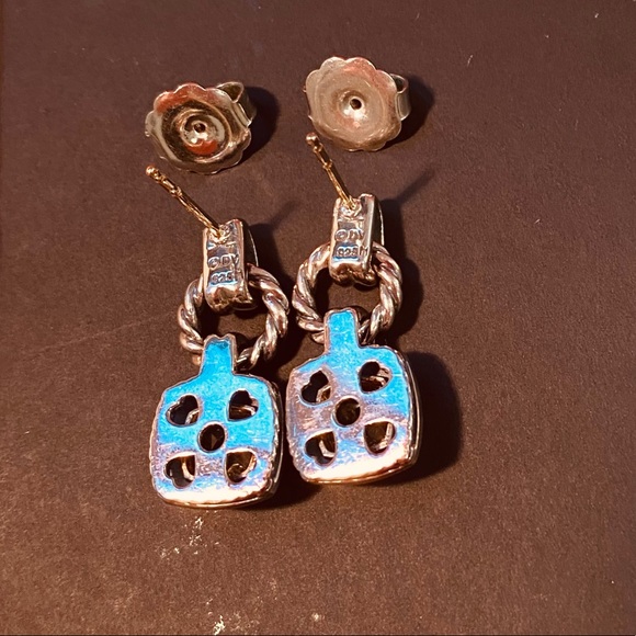 * SOLD* David Yurman Citrine Drop Earrings - Picture 4 of 9